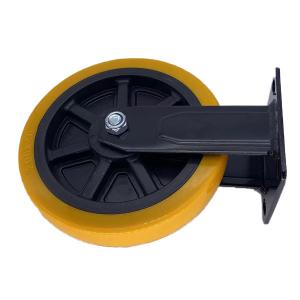 Wholesale Rigid Casters Wheel Heavy Duty Caster Wheel TPE Tread Castors 200mm from china suppliers