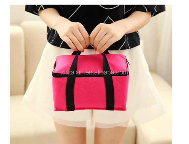 Manufacturers across the border to produce thermal insulation bags Oxford cloth lunch bags