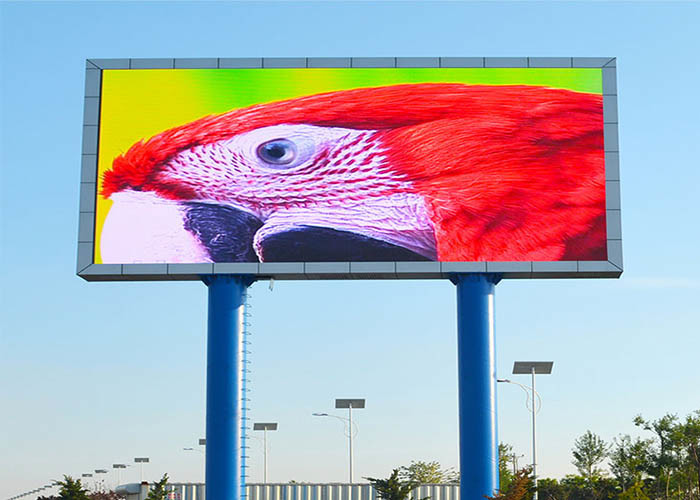 6500cd Giant P3.3 Outdoor LED Displays Board Dustproof Ultra Wide View Angle