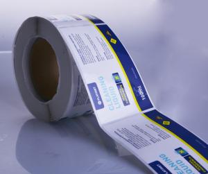 Wholesale Custom waterproof rectangle label stickers for detergent bottle packaging from china suppliers