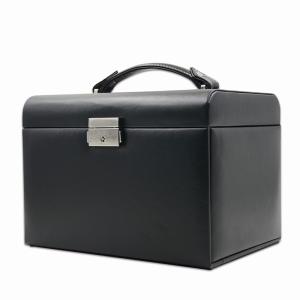 Wholesale Big Size Luxury Necklace Box , Dust Resistant Portable Jewelry Display Cases from china suppliers