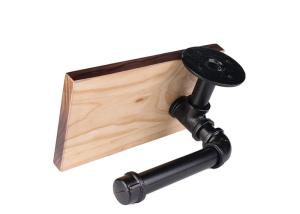 Wholesale Wall Mounted Industrial Pipe Shelving Malleable Iron Flange Iron Pipe Furniture from china suppliers