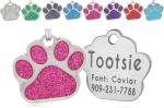 Custom Logo Personalized Dog And Cat Tags 50*30mm Polishing