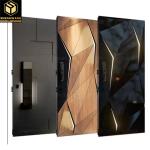 Golden Villa Soundproof Aluminum Room Door Customized Color