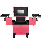 Professional aluminum makeup beauty case