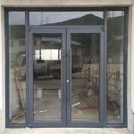 Customized Design Aluminum French Casement Glass Door for Advanced Production