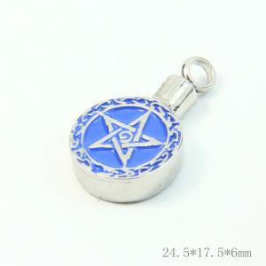 Wholesale Fashion New Unique Design Stainless Steel Perfume Bottle Chain Necklace Pendant LPP34-5 from china suppliers
