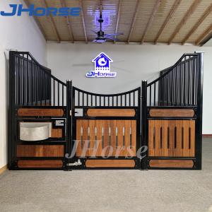 Wholesale 3.5x2.2m European Horse Stalls With Double Security Foot Lock Latch from china suppliers