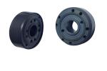 Filled PTFE Banding Shock Piston Inclined Fluid Holes 32mm For Car Front Shock
