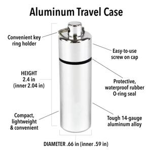 Wholesale Earphone Aluminum Carrying Case Earphones Headset Parts Earplugs Cases from china suppliers