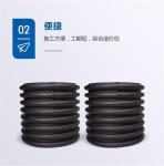 ISO HDPE Corrugated Sewage Pipes Double Wall For Construction