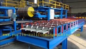 Wholesale Hydraulic High Speed PU Sandwich Panel Roll Forming Machine for Roof and Wall Panel from china suppliers