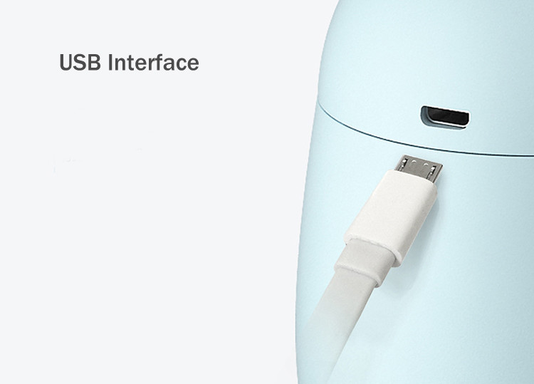 Sound - Free USB Chargeable Car Air Humidifier Diffuser