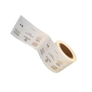 Wholesale Bodywash Bottle Label Sticker Printing , Embossing Weatherproof Matte Sticker Paper from china suppliers