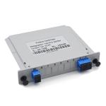 Compact SC APC 1x2 Fiber Optic Splitter / Single Mode Fiber Splitter