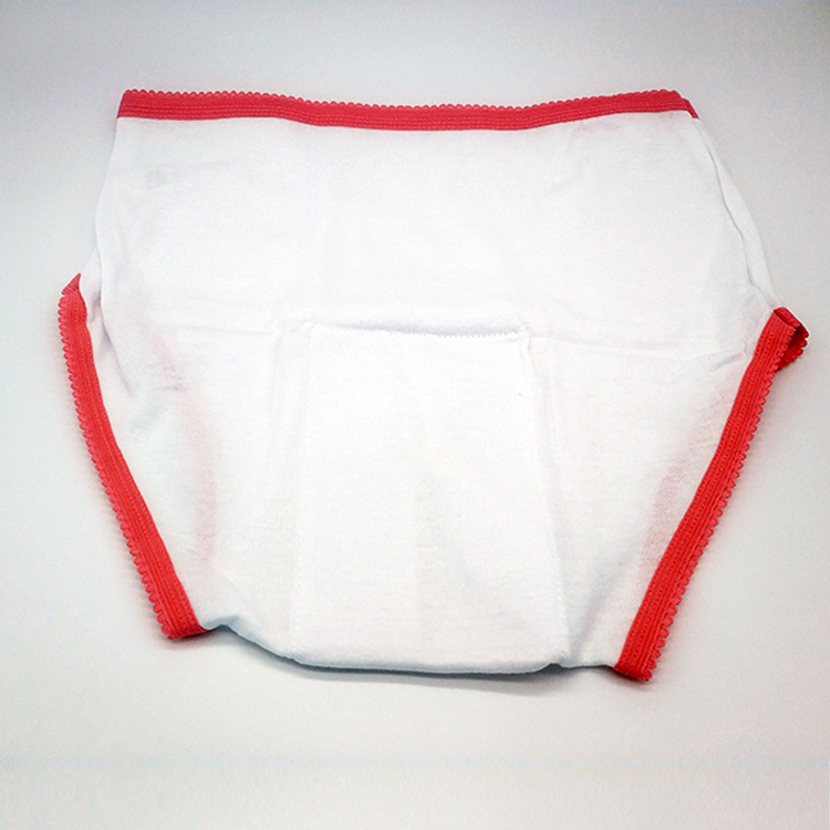 100% Cotton Washable and Reusable Protective Brief Insertion Pocket Incontinent Pants