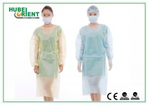 Wholesale Hospital Patient SMS Disposable Isolation Gowns from china suppliers