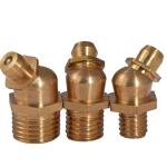 Universal Car Fitment Straight Brass Hydraulic Grease Nipple M6 M8 M10 for Heavy