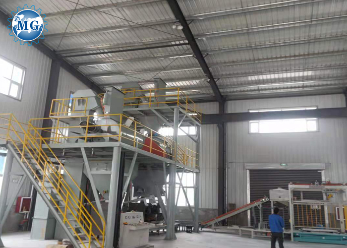 Tile adhesive machine 