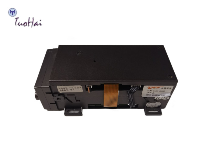 TTCE-M100-A ATM Machine Parts EMV Hybrid Motor Card Reader Support Mag IC RFID Card TTCE-M100 S/N 1309000258