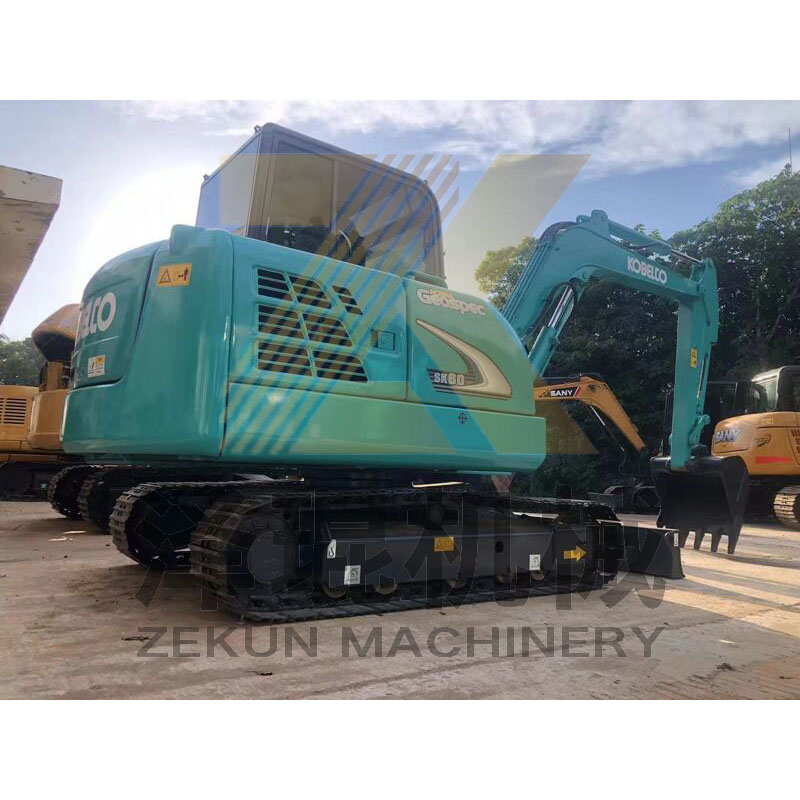 2020 Japan Original 6Ton Used Kobelco SK60-8 Mini Excavator