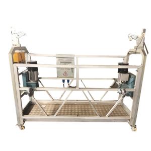 Wholesale Glass cleaning equipment electric wire rope construction swing stage platform for sale from china suppliers