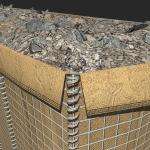 Square Hole Mil 1 3.0mm Hesco Barrier Fortress