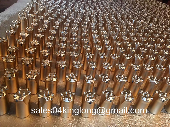 7/11/12 DegreeTungsten Carbide Rock Drill Tapered Button Center Bit for Rock Drill