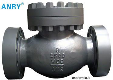 CS WCB SS304 SS316 Body Stellite Overlay high pressure RF flange Swing Check