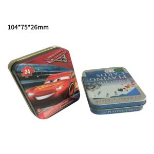 Wholesale FSC 54pcs Playing Cards Tea Tin Cans Packaging Container Customized from china suppliers