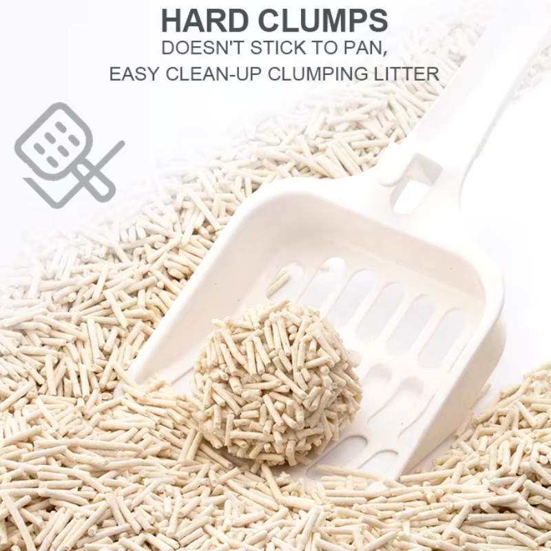 Low Dust Tofu Cat Litter Bulk 1.5mm 1.8mm 2.0mm Tofu Cat Litter