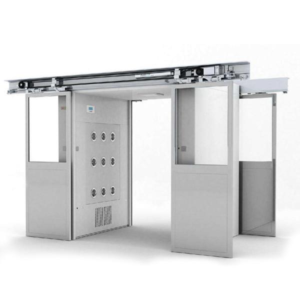 Automatic Sliding Door Goods Air Shower | DIN75200 Fireproof & Radar Anti