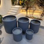 Shop The Latest Collection Of Fiber Clay Planters For Outdoor Space