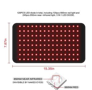 Wholesale 660nm 850nm Anti Aging Infrared Light Therapy Belt For Pain Relief from china suppliers