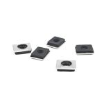 304 Stainless Steel Square Epdm Roofing Rubber Black Bonded Sealing Washer