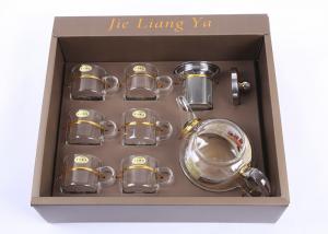 Wholesale Professional Loose Tea Gift Sets Borosilicate Glass Tea Infuser Teapot 500ML Kattle from china suppliers