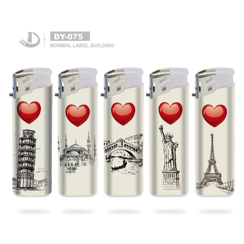 Solid Color Electronic Cigarette Lighter