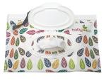 wet wipes tissue packing bag for baby, Eco-friendly lovely baby wet wipe bag