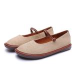 S387 Leather Shoes Handmade Toe Layer Cowhide High Quality Women'S Shoes Custom