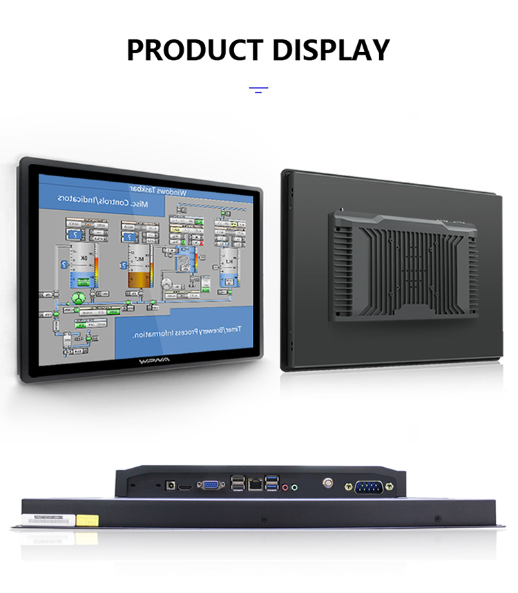 15.6inch Sunlight Readable Industrial Pc J1900 All In One Wall Mount Touch Screen Panel