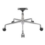 Modern Ergonomic Caster Chair Base Aluminum Alloy Wheel Base For Office Chair