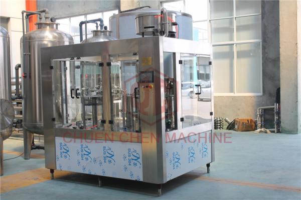 Beverage Fully Automatic Water Bottle Filling Machine High Output Liquid Filling