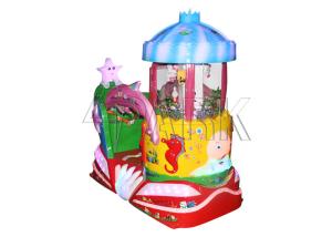 Wholesale Rocking Kids Coin Operated Game Machine Fiber Glass Material Durable from china suppliers