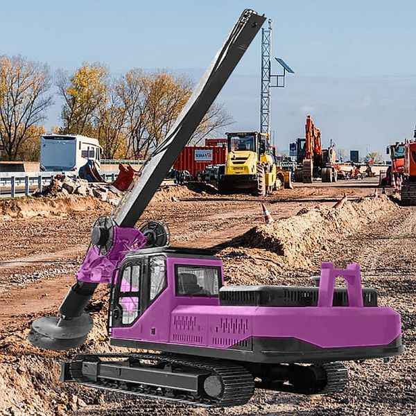 Crawler Rotary Drilling Rig Engineering Construction Foundation Hydraulic Borehole Drilling Machine