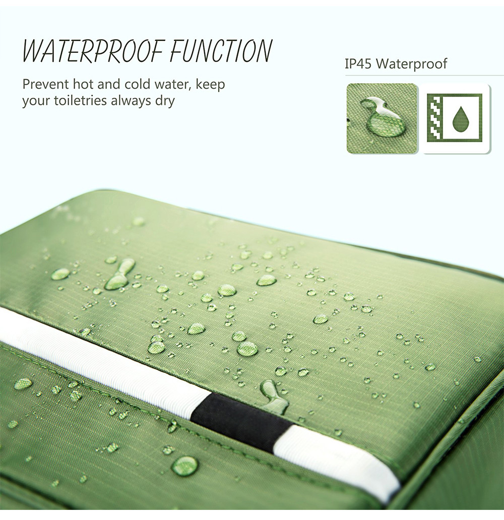 Water Resistant Nylon Cosmetic Makeup Bag For Travel
