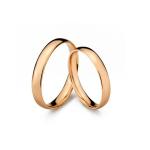 Hot Sale 18K Rose Gold Couple Rings For Women Men Gift (GDR004)