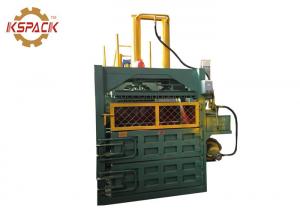 China Corrugated Paper Box Binding Machine Waste Paper Baler Customized Color on sale