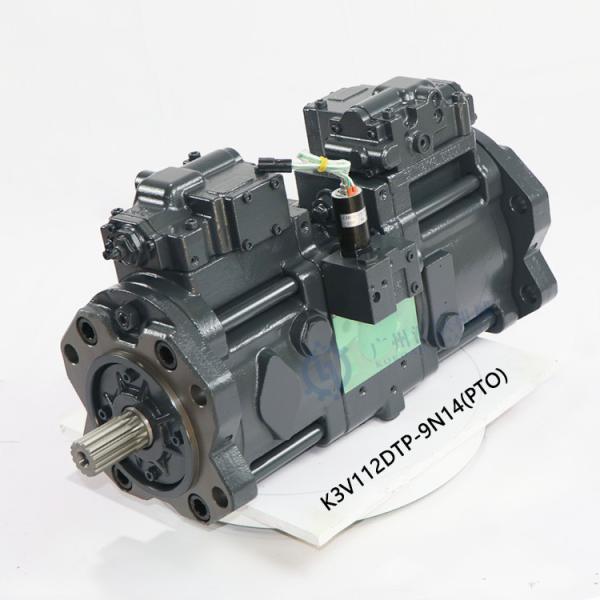 KAWASAKL K3V112DTP-9N14 PTO Hydraulic Pump Motor Parts For Excavator SH200A3