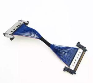 Wholesale AWG44 0.5mm Micro Coax Cable Assemblies , 170mm LVDS Cable Assembly from china suppliers