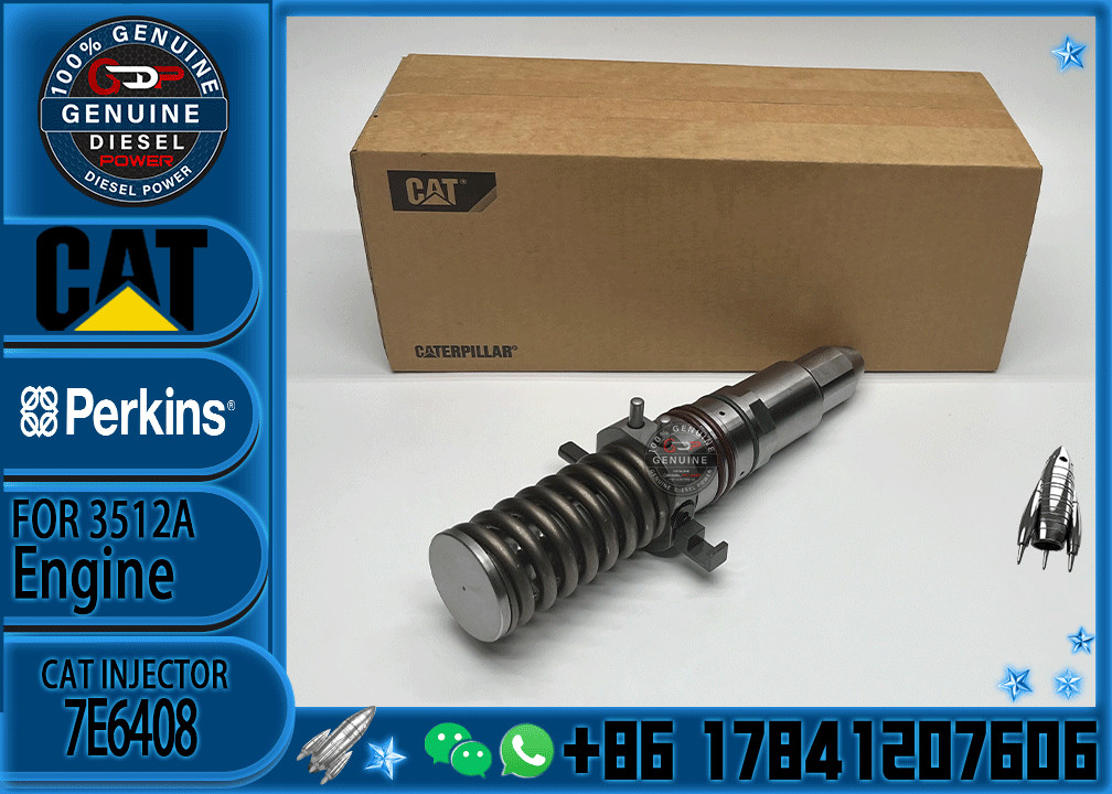 High Quality Diesel Engine Fuel Injector 7E-6408 Fuel Injector Assembly 0R-3052 For CAT 3508 3512 3516